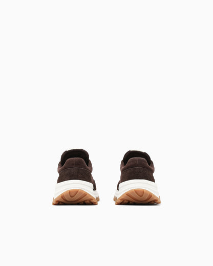 Emporio Armani Eagle Club Capsule Collection Suede Sneakers Brown