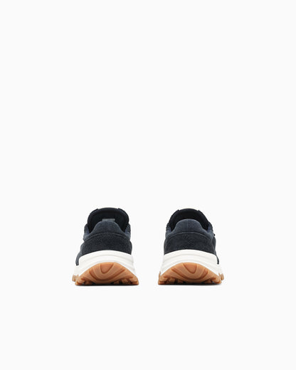 Emporio Armani Eagle Club Capsule Collection Suede Sneakers Navy Blue