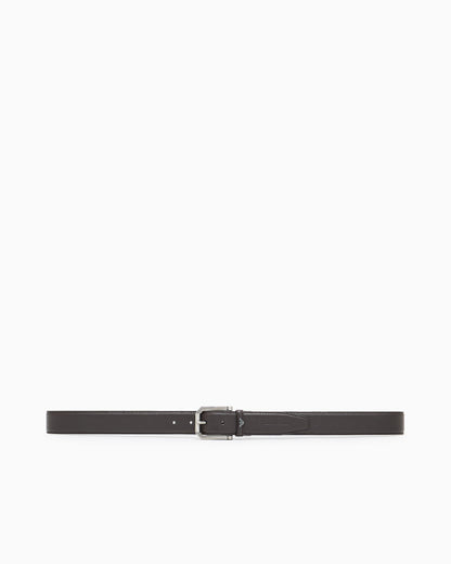 Emporio Armani Bull leather belt