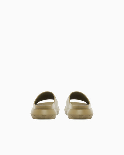 Emporio Armani Monobloc Sandals With Logo Green