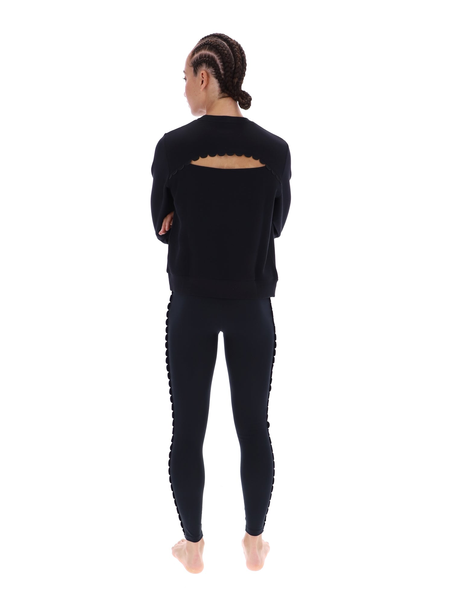 Ted Baker Emily Cutout Detail Scuba Active Sweatshirt Women's