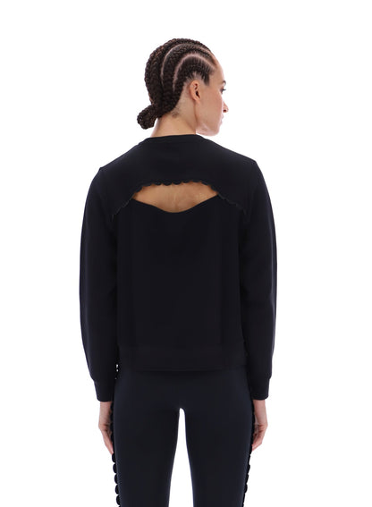 Ted Baker Emily Cutout Detail Scuba Active Sweatshirt Women's