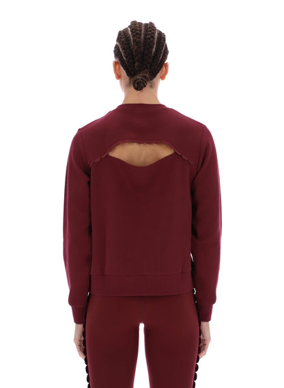 Ted Baker Emily Cutout Detail Scuba Active Sweatshirt Women's