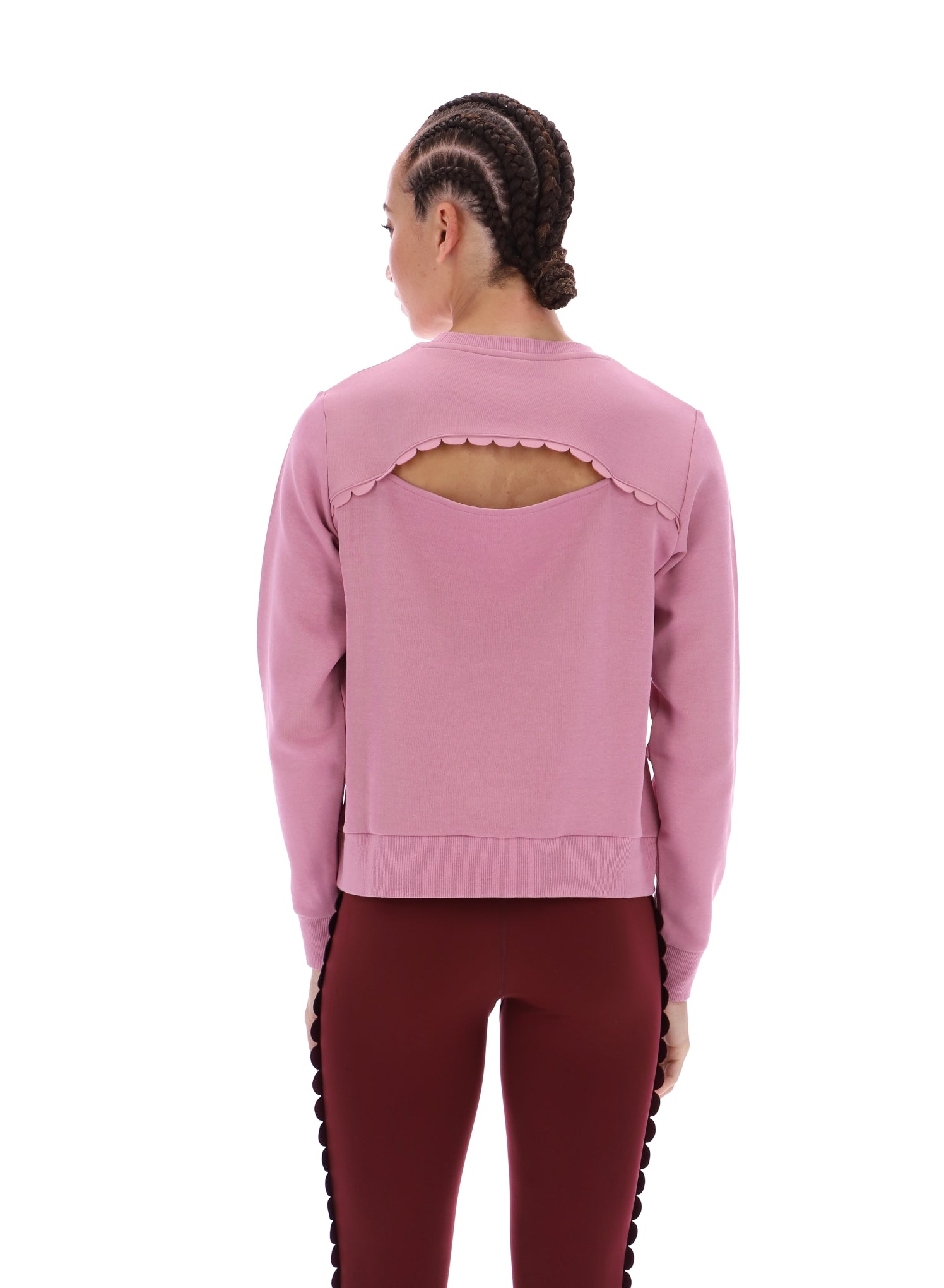 Ted Baker Emily Cutout Detail Scuba Active Sweatshirt Women's