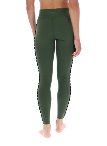 Ted Baker Erin Scallop Trim Comfort Stretch Yoga Leggings Women's