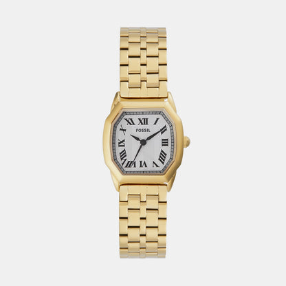 Fossil Harlow Women Quartz Cream Dial Analog Stainless Steel Watch Es5361