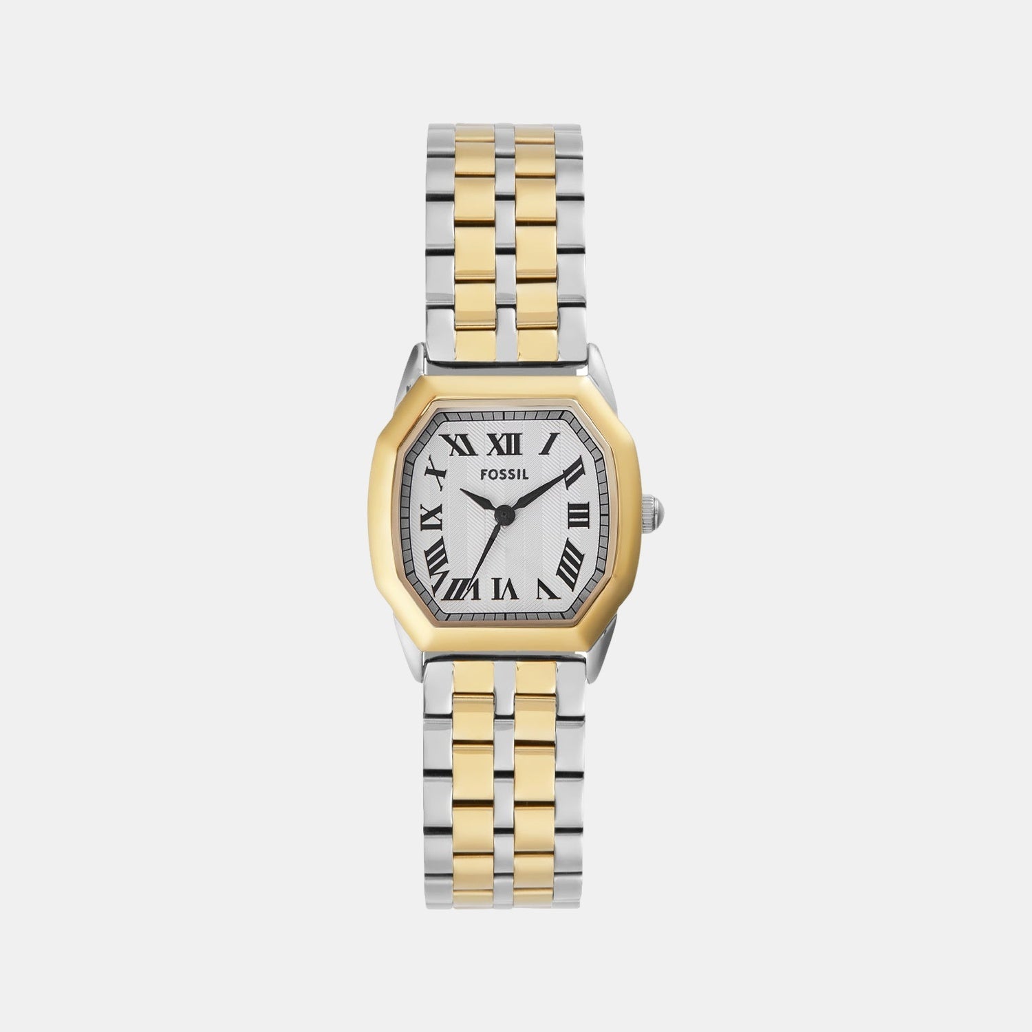 Fossil Harlow Women Quartz Cream Dial Analog Stainless Steel Watch Es5362