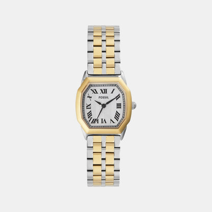 Fossil Harlow Women Quartz Cream Dial Analog Stainless Steel Watch Es5362