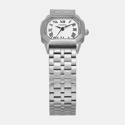 Fossil Harlow Women Quartz Cream Dial Analog Stainless Steel Watch Es5363