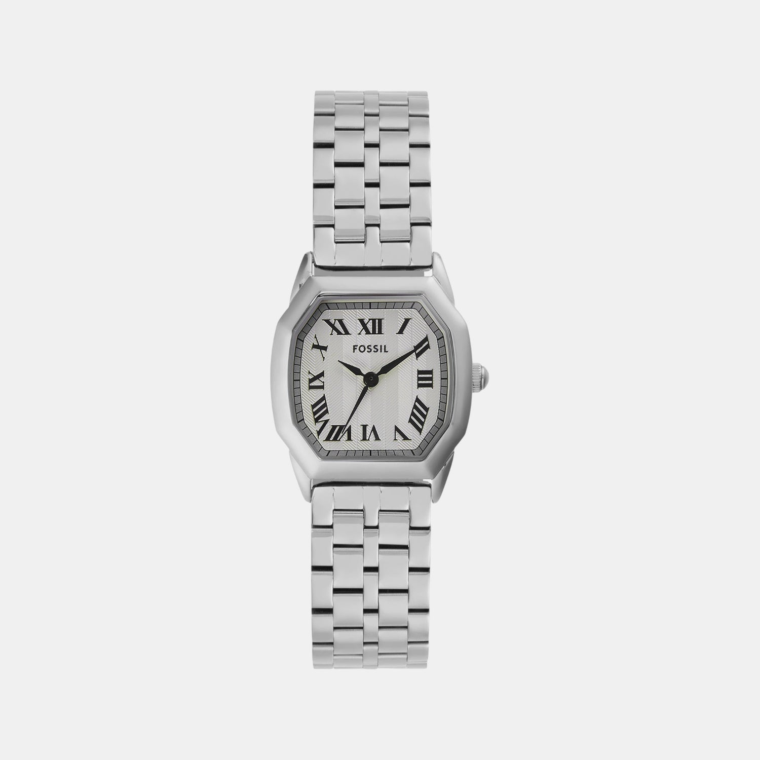 Fossil Harlow Women Quartz Cream Dial Analog Stainless Steel Watch Es5363