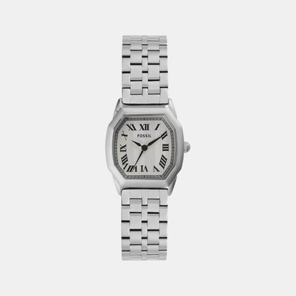 Fossil Harlow Women Quartz Cream Dial Analog Stainless Steel Watch Es5363
