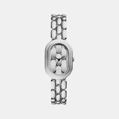 Fossil Sloan Women Quartz Silver Dial Analog Stainless Steel Watch Es5381