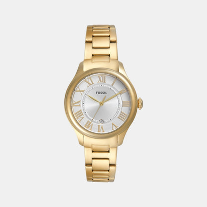 Fossil Gilmore Women Quartz Silver Dial Analog Stainless Steel Watch Es5395