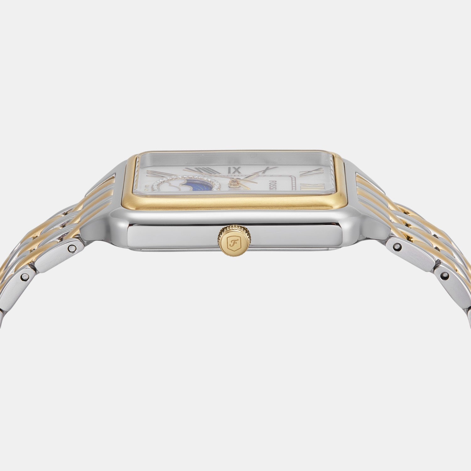 Fossil Raquel Women Quartz Mother Of Pearl Dial Analog Stainless Steel Watch Es5399