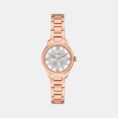 Fossil Gilmore Women Quartz Silver Dial Analog Stainless Steel Watch Es5420