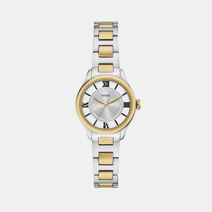Fossil Gilmore Women Quartz Silver Dial Analog Stainless Steel Watch Es5422