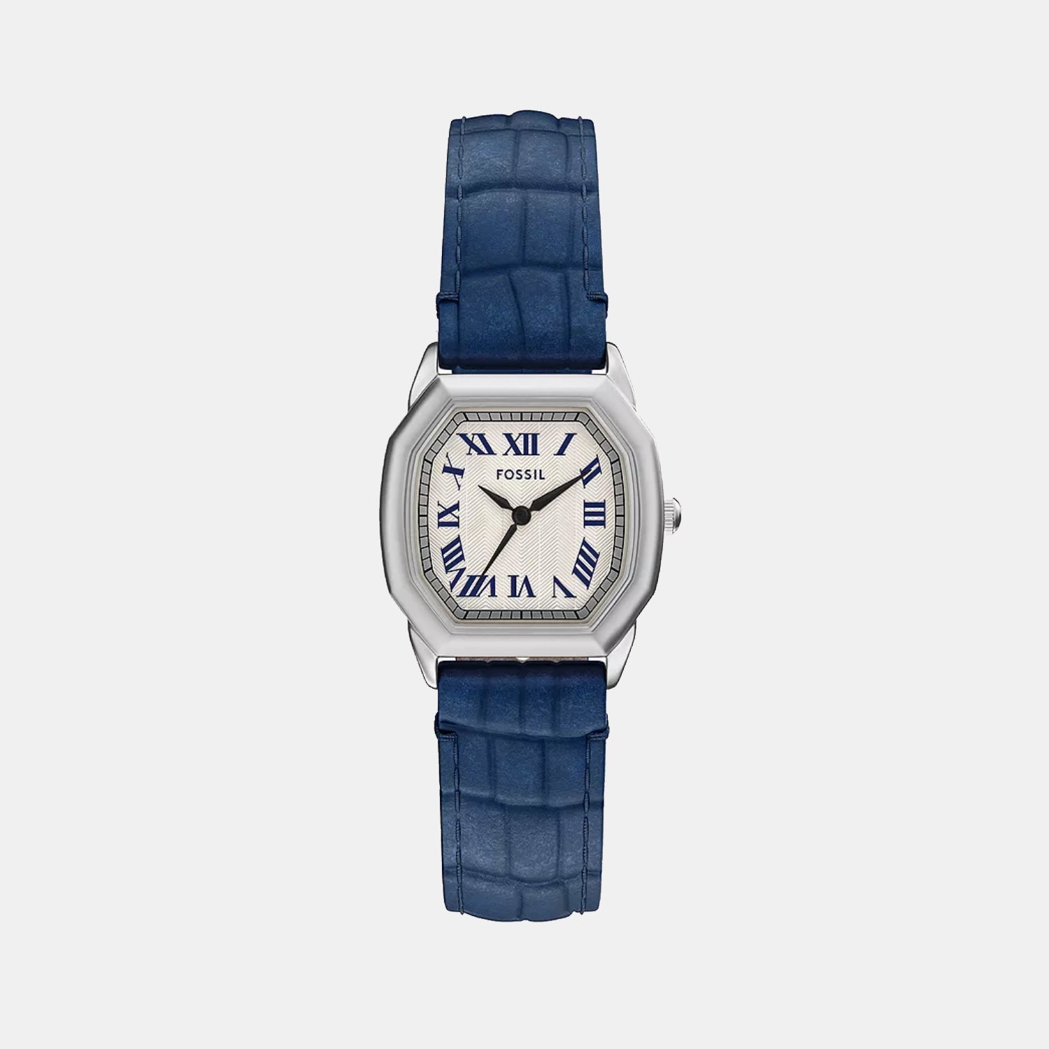 Fossil Harlow Women Quartz Cream Dial Analog Leather Watch Es5425