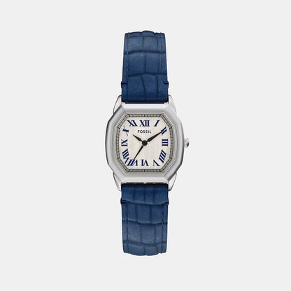 Fossil Harlow Women Quartz Cream Dial Analog Leather Watch Es5425