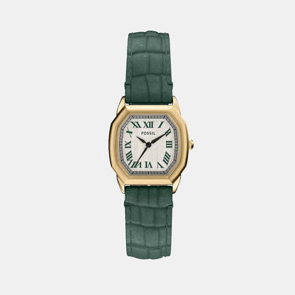 Fossil Harlow Women Quartz Cream Dial Analog Leather Watch Es5427