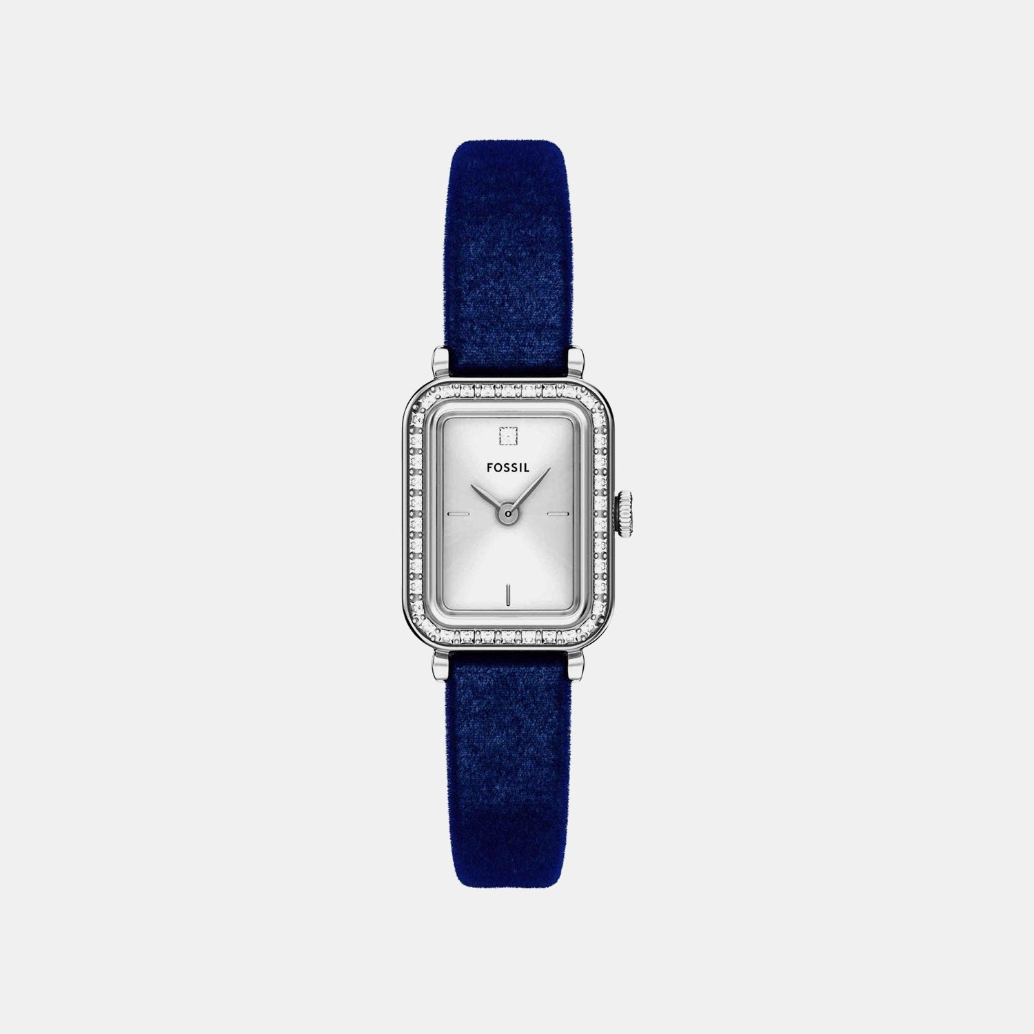 Fossil Raquel Women Quartz Silver Dial Analog Fabric Watch Es5436
