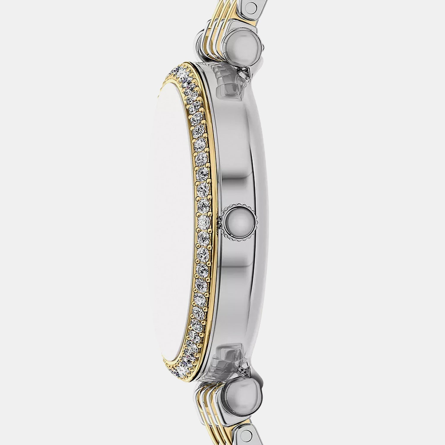 Fossil Carlie Women Quartz Blue Dial Analog Stainless Steel Watch Es5438