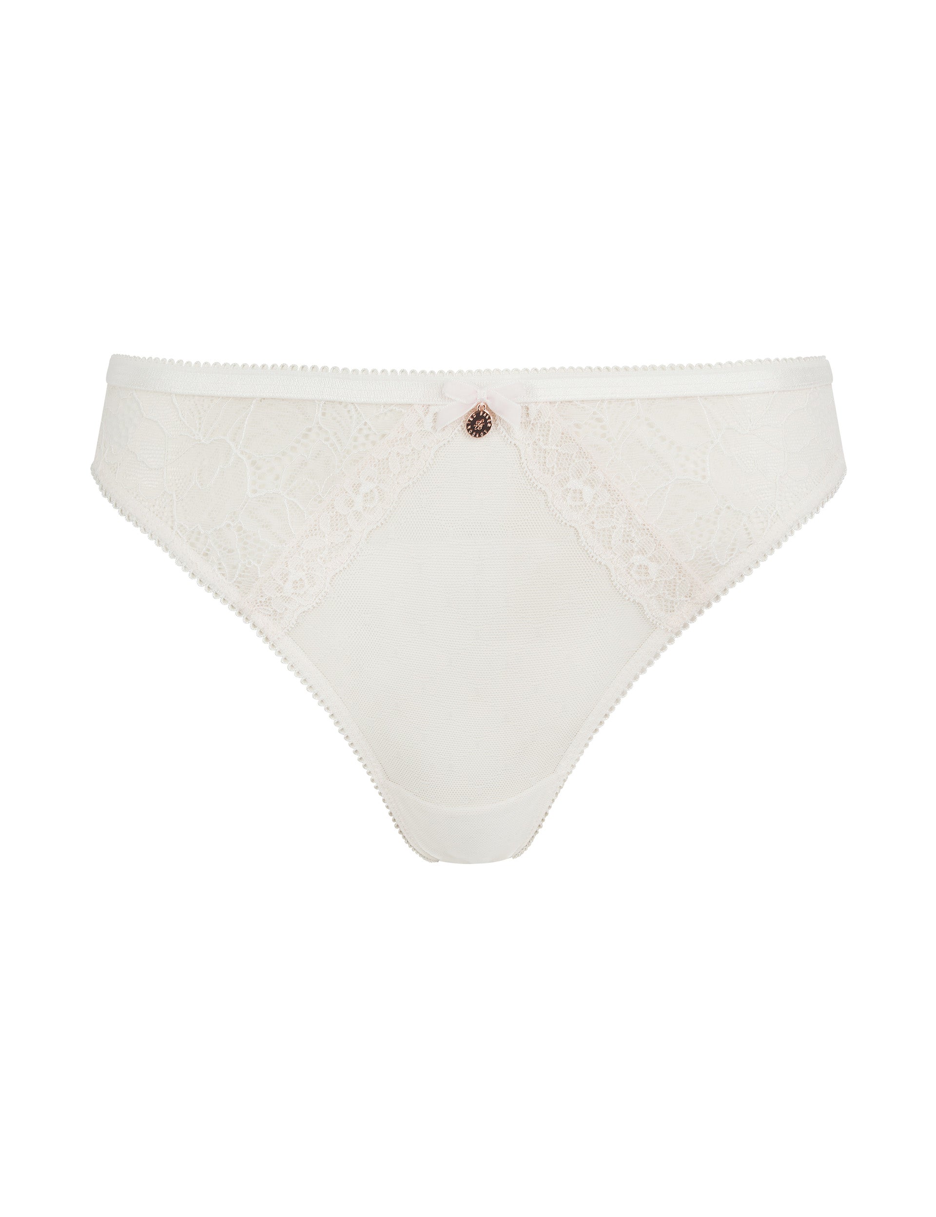 Ted Baker Etta Mesh Lace High Leg Thong Women's