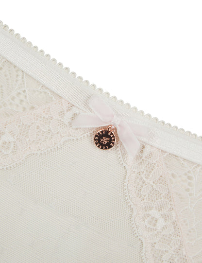 Ted Baker Etta Mesh Lace High Leg Thong Women's