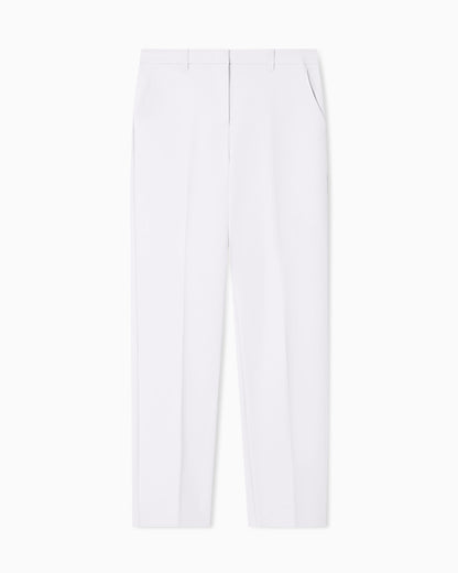 Emporio Armani US Exclusive compact stretch cotton trousers