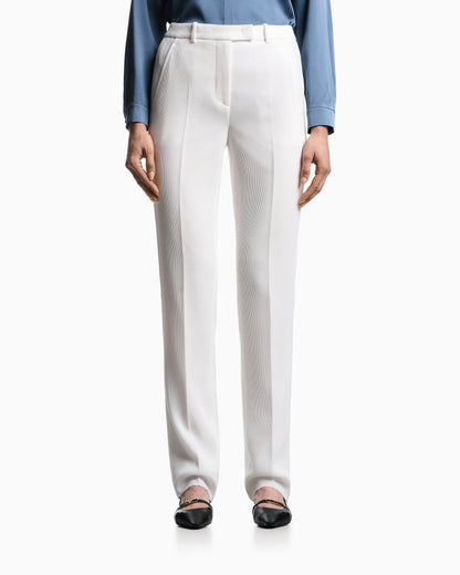 Emporio Armani ASV waffle weave technical fabric trousers