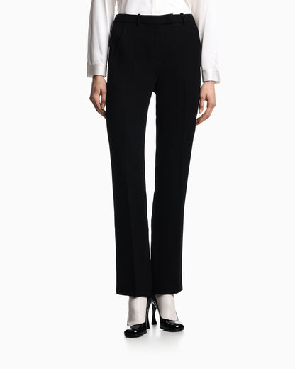 Emporio Armani ASV waffle weave technical fabric trousers