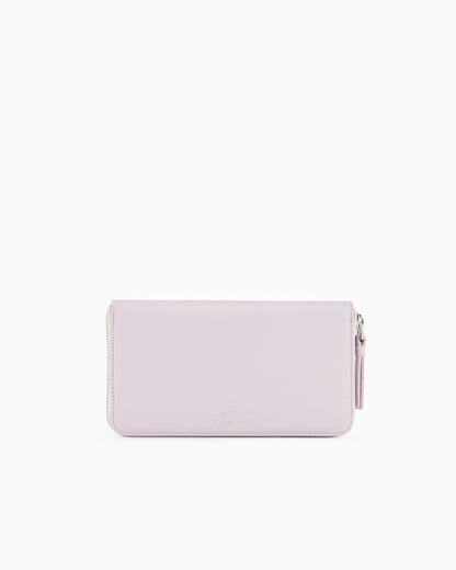 Emporio Armani Deer-print MyEA wallet with wrap-around zip