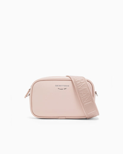 Emporio Armani Deer-print camera case with shoulder strap