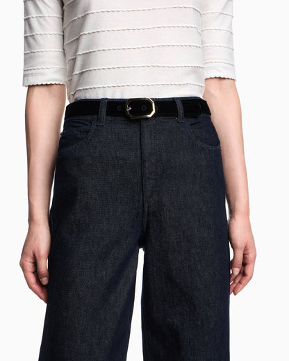 Emporio Armani J4B Mid/high-rise straight-leg jeans in 11.5-oz denim