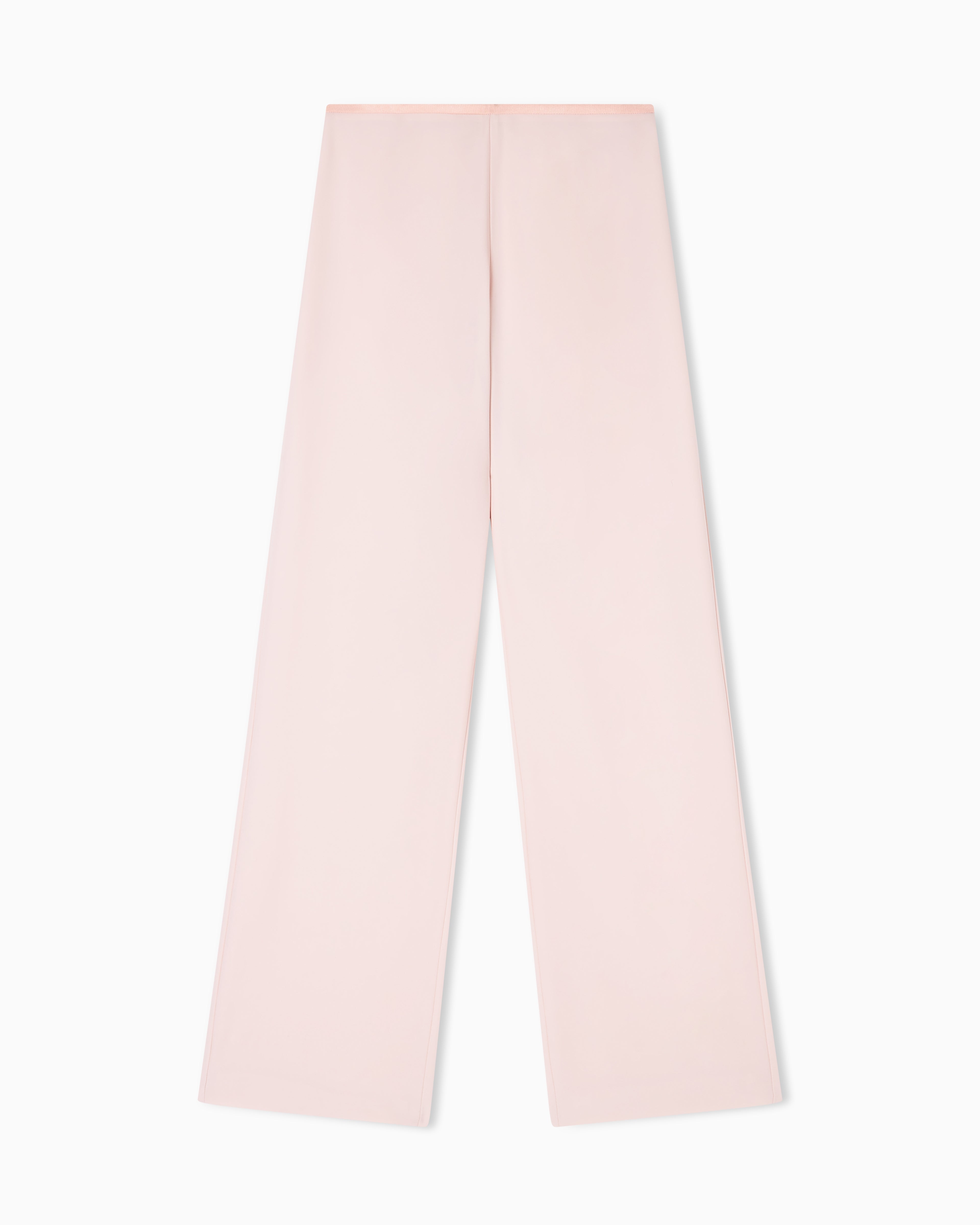 Emporio Armani Techno cady palazzo trousers