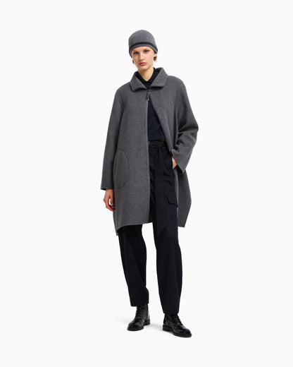 Emporio Armani Winter Urbanism capsule collection wool cloth coat