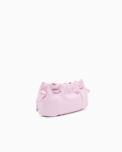 Emporio Armani Small shoulder bag with nappa-leather drawstring