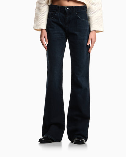 Emporio Armani J9D worn-look, slim-fit denim jeans