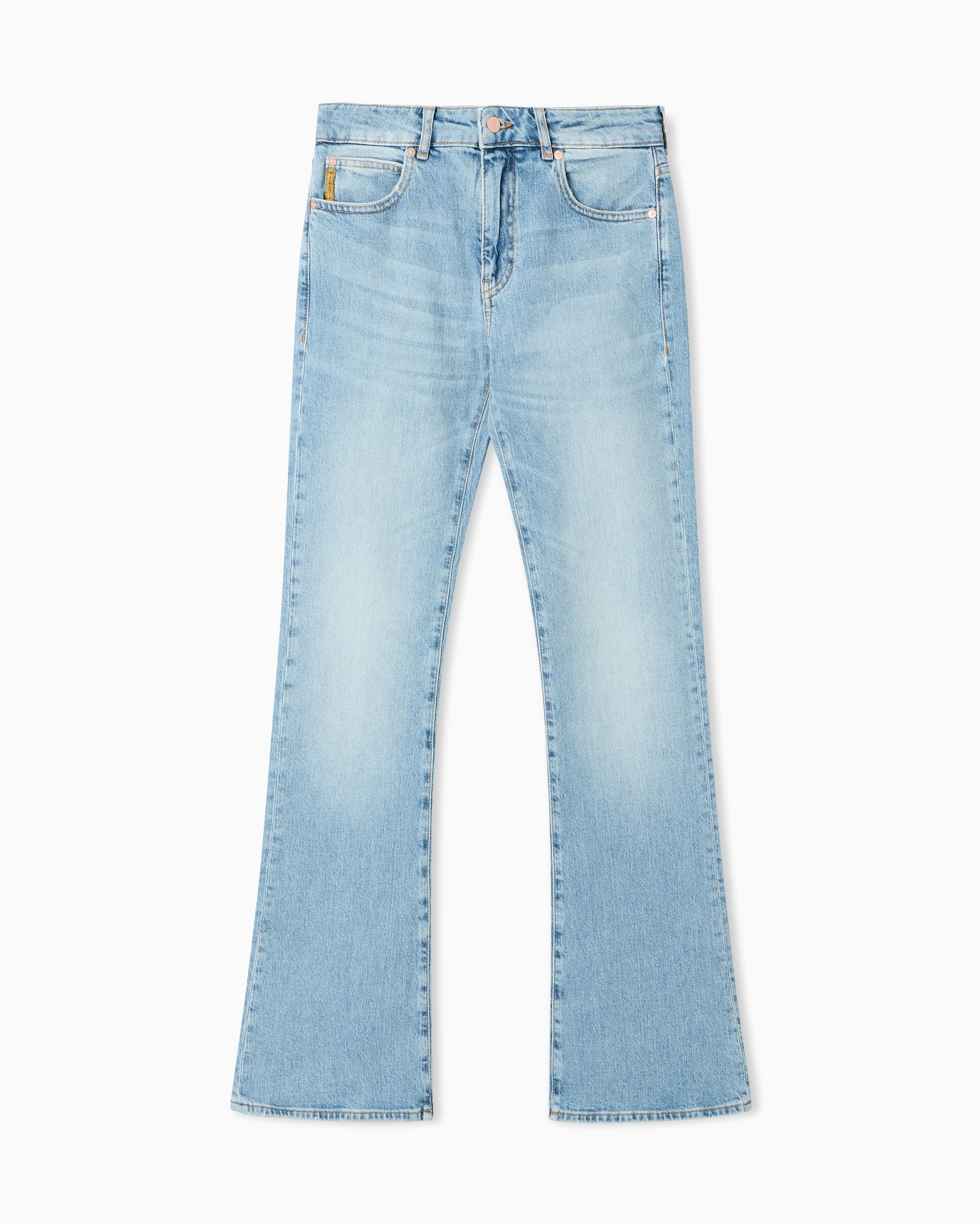 Emporio Armani J9D slim-fit, used look Lyocell-blend denim jeans