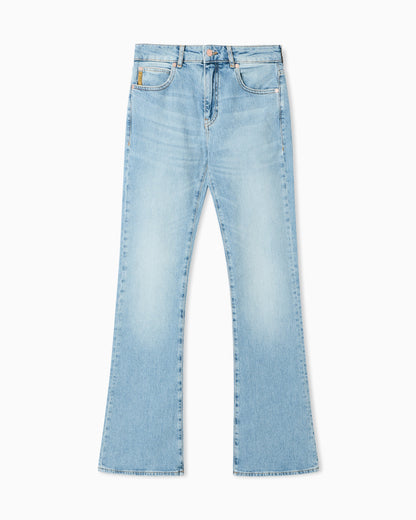 Emporio Armani J9D slim-fit, used look Lyocell-blend denim jeans