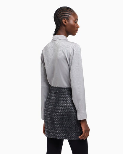 Emporio Armani Shirt with chevron motif print