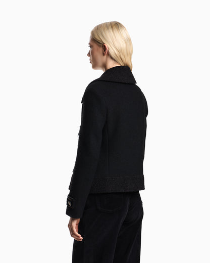 Emporio Armani Double Breasted Pea Coat