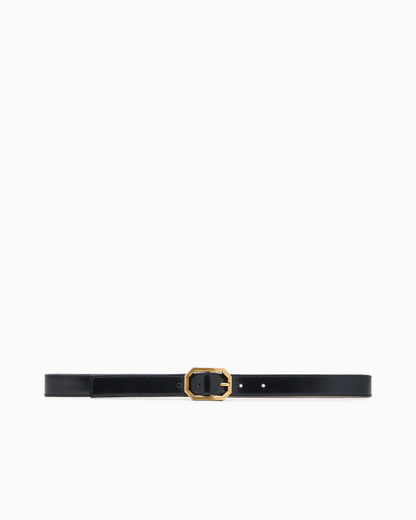 Emporio Armani Belt with gold buckle