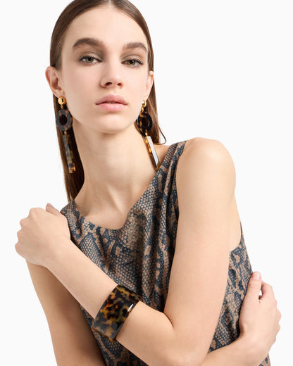 Emporio Armani Tortoiseshell bangle
