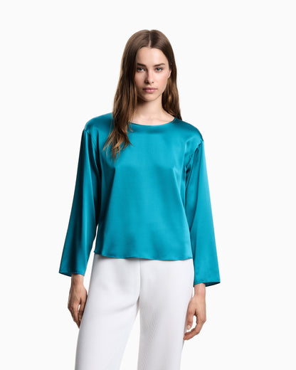 Emporio Armani Silk satin blouse