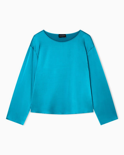 Emporio Armani Silk satin blouse