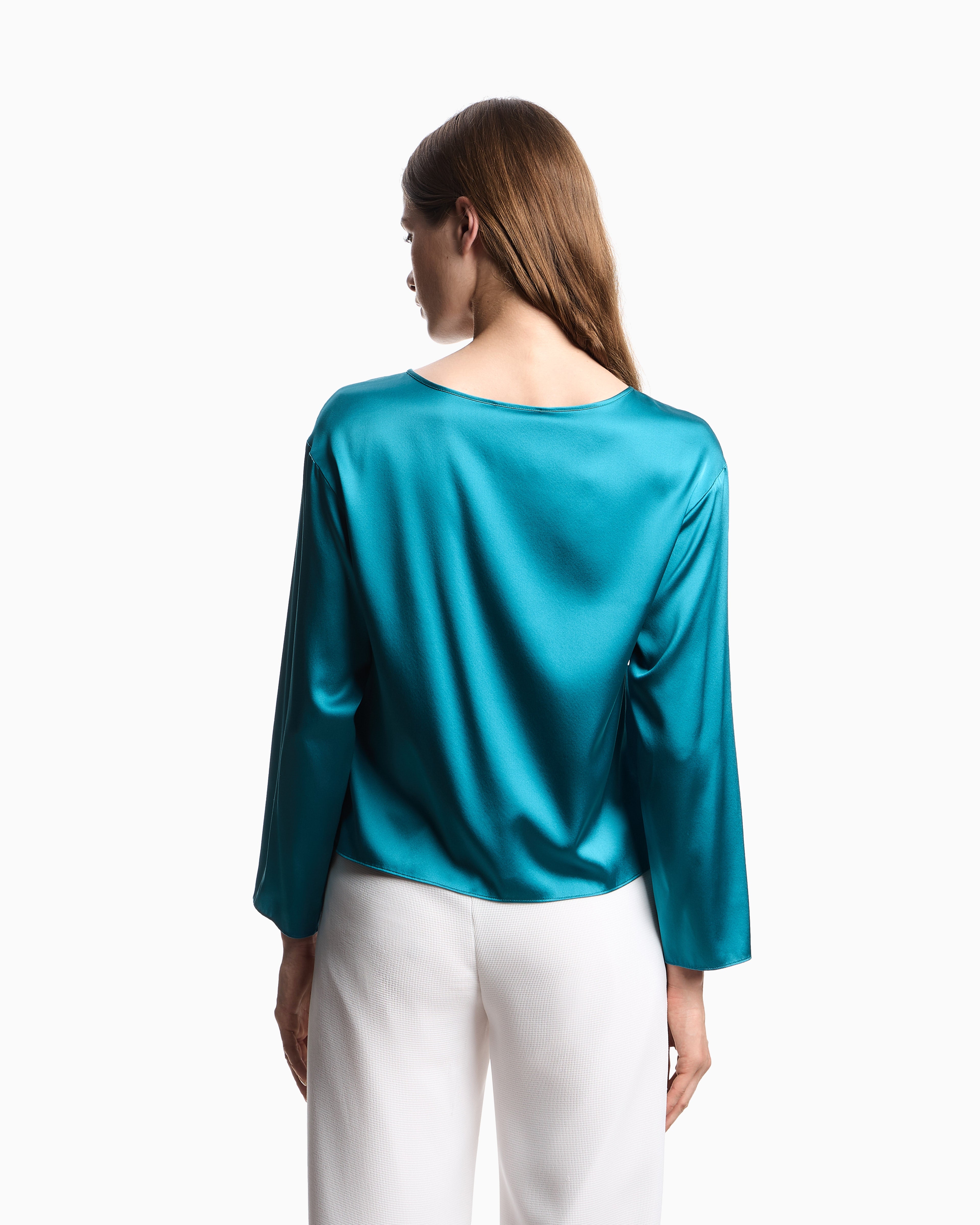 Emporio Armani Silk satin blouse