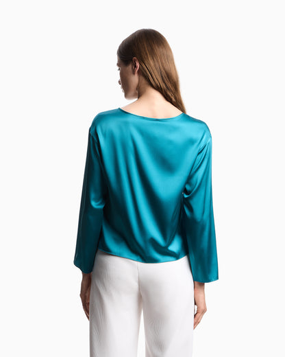 Emporio Armani Silk satin blouse