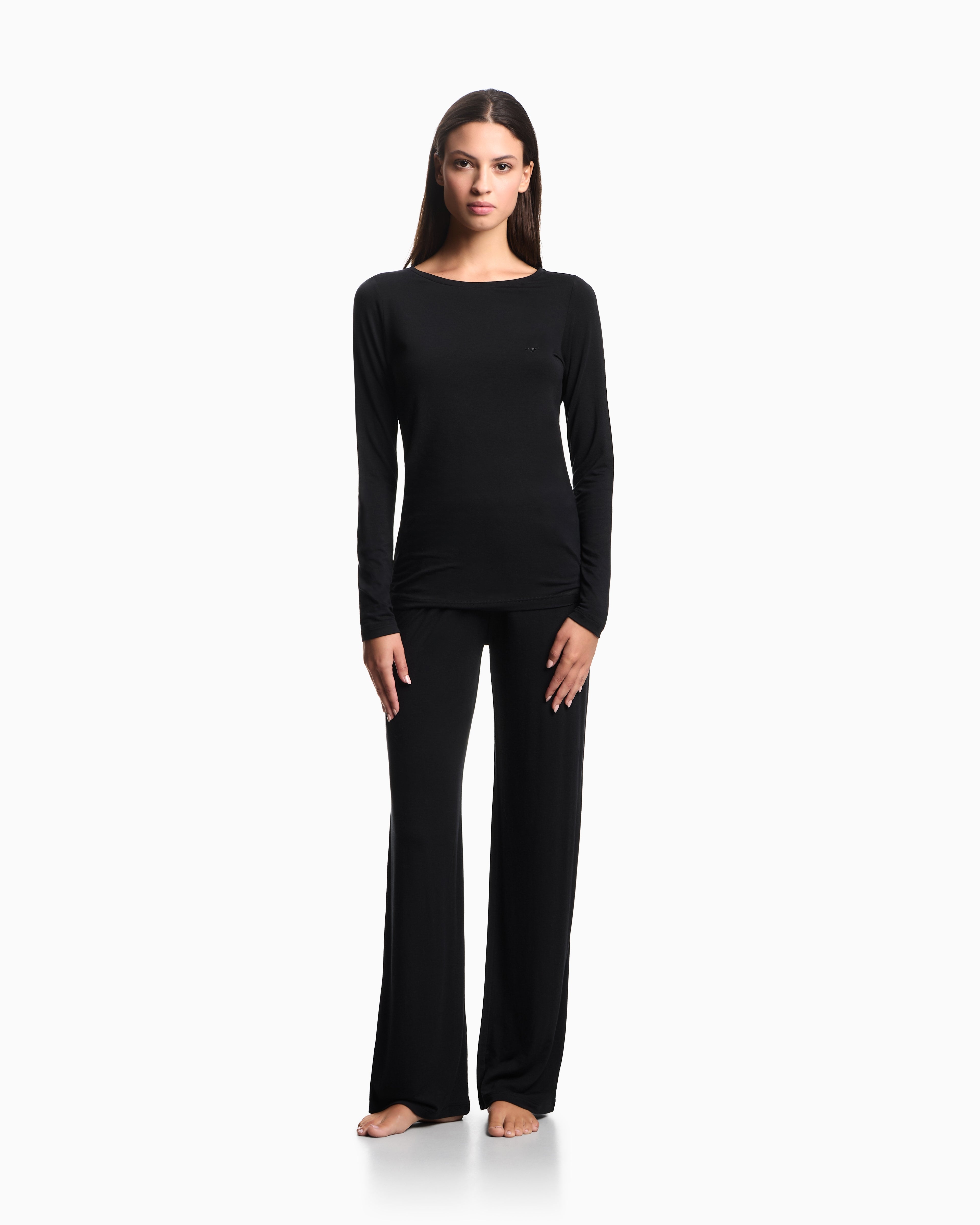 Emporio Armani Wool and Lyocell blend pyjamas
