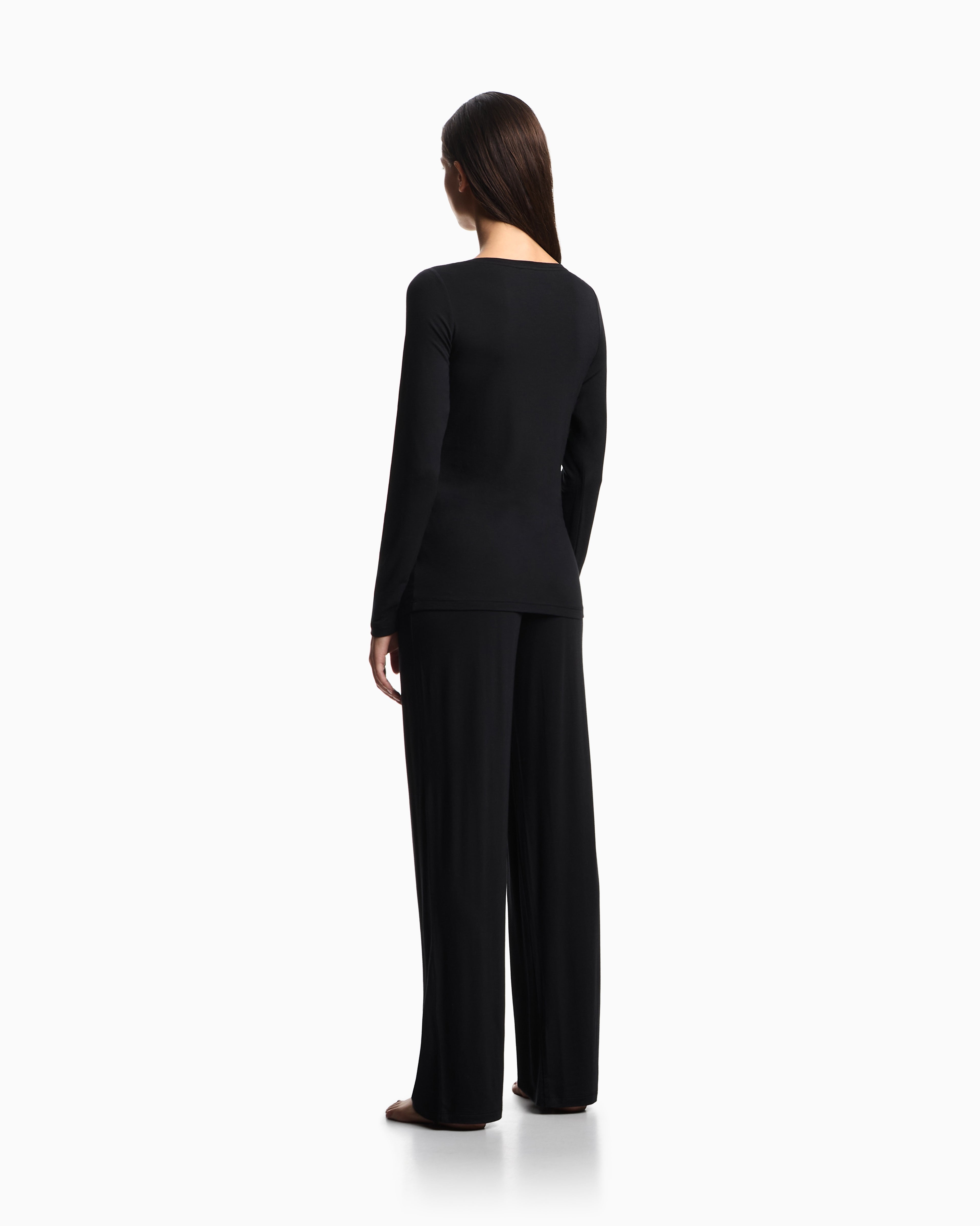 Emporio Armani Wool and Lyocell blend pyjamas