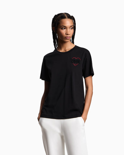 Emporio Armani ASV Valentine’s Day capsule collection jersey T-shirt